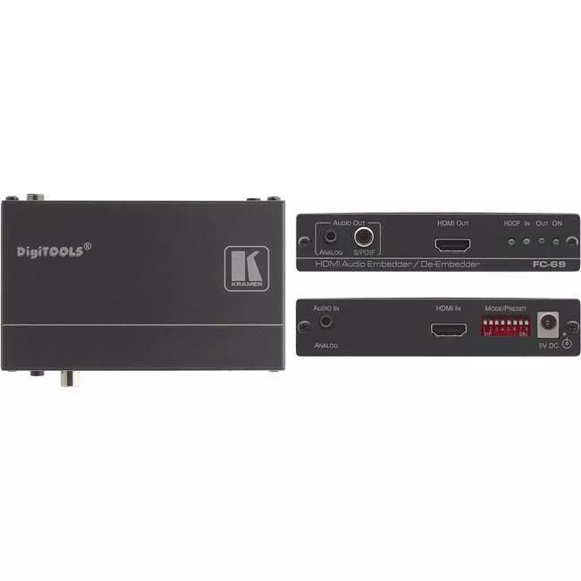 Kramer FC-69 HDMI Audio Embedder / De-embedder