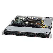 Supermicro SYS-5017R-MTF 1U Rack-mount Barebone - Intel C602 Chipset - Socket R LGA-2011 - 1 x CPU