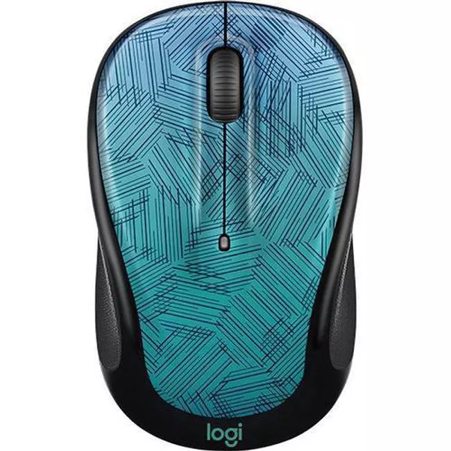 Logitech 910-005660 Wireless Mouse - Optical - 5 Buttons - Urban Lagoon - M325c Color Collection