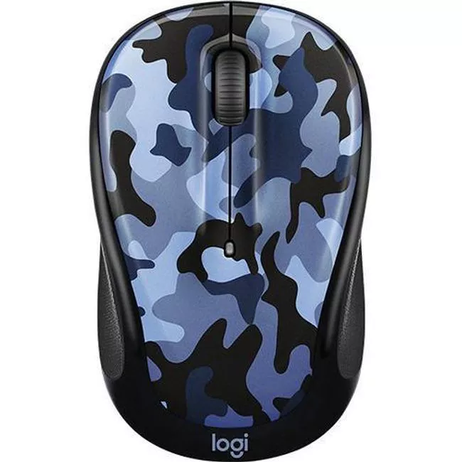 Logitech 910-005662 M325c Color Collection - Wireless Mouse - Optical - 5 Buttons - Blue Camo