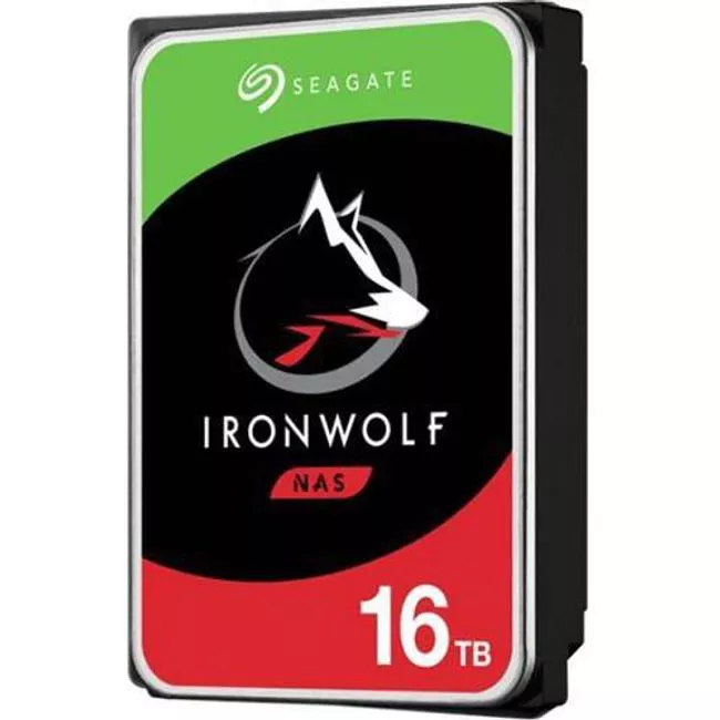 Seagate ST16000VN001 IronWolf Hard Drive - 16 TB - 256 MB - 3.5 - SATA - 7200