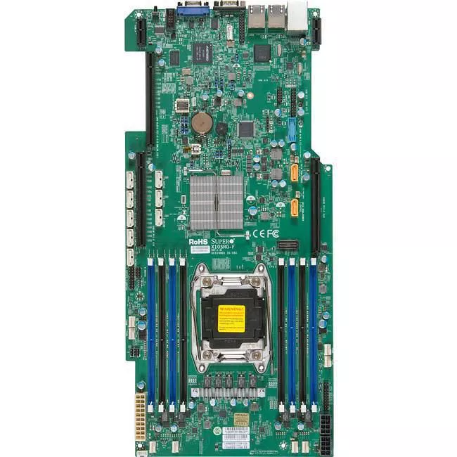 Supermicro MBD-X10SRG-F-B Server Motherboard - 1x Socket R LGA-2011 - Intel C612 - 8x DDR4 - RAID - 2x PCIe x16 - Proprietary Form Factor