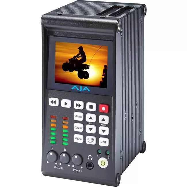 AJA KI-PRO-QUAD-R0 4K, UltraHD, 2K, HD file based recorder/player, with ProRes