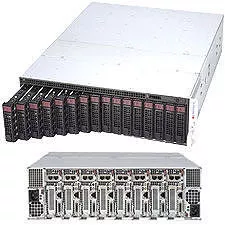 Supermicro SYS-5038ML-H8TRF 3U Rack Barebone - Intel C224 Chipset - 8 Nodes - 1x Socket H3 LGA-1150