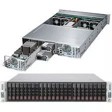 Supermicro SYS-2028TP-DC0R SuperServer 2U Rackmount Barebone - C612 Express Chipset - LGA 2011-v3