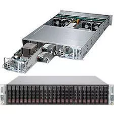 Supermicro SYS-2028TP-DECR 2U RM Barebone - C612 Chipset - LGA 2011-v3 - 2x Processor