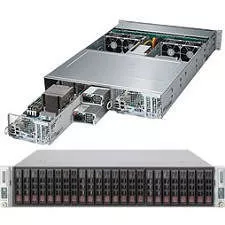 Supermicro SYS-2028TP-DNCR 2U Barebone - C612 Express Chipset - 2Nodes - Socket LGA 2011-v3 - 2xCPU