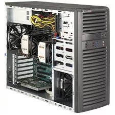 Supermicro SYS-7037A-IL 7037A-IL 3U Mid-tower Barebone - Intel C602 Chipset -2X Socket B2 LGA-1356