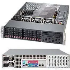 Supermicro SYS-2028R-C1R4+ 2U Rackmount Barebone - C612 Express Chipset - LGA 2011-v3 - 2x CPU