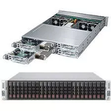 Supermicro SYS-2028TP-HC0R SuperServer 2U Rackmount Barebone - - C612 Chipset - LGA 2011-v3