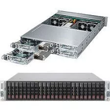 Supermicro SYS-2028TP-HC0TR 2U Rackmount Barebone System - C612 Chipset - Socket LGA 2011-v3
