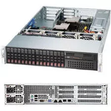 Supermicro SYS-2027R-72RFTP+ 2U RM Barebone - Intel C602J Chipset -LGA-2011 - 2x CPU