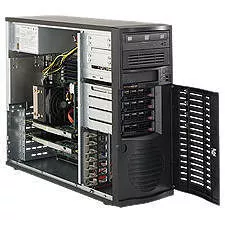 Supermicro SYS-5036A-T Barebone Mid-tower - Intel X58 Express Chipset - 1X Socket B LGA-1366