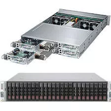 Supermicro SYS-2027PR-HC0FR 2U Rack Barebone - Intel C606 Chipset - 4 Nodes - 2X Socket R LGA-2011
