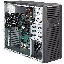 Supermicro SYS-5037A-IL Mid-tower Barebone - Intel C216 Chipset - Socket H2 LGA-1155 - 1 x CPU