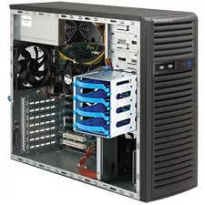 Supermicro SYS-5037C-T Mid-tower Barebone - Intel C204 Chipset, Socket H2 LGA-1155 - 1x CPU Support