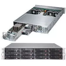 Supermicro SYS-6028TP-DNCR 2U Barebone System - C612 Chipset - 2xNode - Socket LGA 2011-v3 - 2x CPU