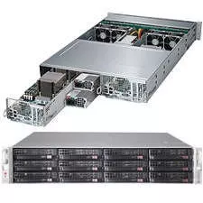 Supermicro SYS-6028TP-DNCFR 2U Rack Barebone - C612 Chipset - 2x Node - Socket LGA 2011-v3 - 2x CPU
