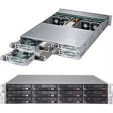 Supermicro SYS-6028TP-HC1R 2U Rack Barebone - C612 Chipset - 4x Node - Socket LGA 2011-v3 - 2x CPU
