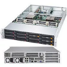 Supermicro SYS-6028U-E1CNR4T+ Barebone - 2U - Intel C612 Chipset - Socket LGA 2011-v3 - 2 x CPU
