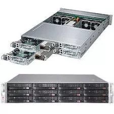Supermicro SYS-6028TP-HC1TR 2U Rack Barebone - Intel C612 Chipset - 4x Node - Socket LGA 2011-v3 - 2x CPU