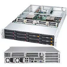Supermicro SYS-6028U-E1CNRT+ 2U Rack Barebone System - Intel C612 Chipset - 2X Socket LGA 2011-v3