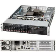 Supermicro SYS-2027R-WRF 2U Rack Barebone - Intel C602 Chipset - Socket R LGA-2011 - 2x CPU Support