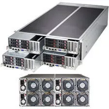 Supermicro SYS-F627R2-F72+ 4U Rack Barebone - Intel C602 Chipset - 4X Nodes - 2X Socket R LGA-2011