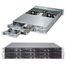 Supermicro SYS-6027PR-HTFR 2U Rack Barebone - Intel C606 Chipset - 4 Nodes - 2X Socket R LGA-2011