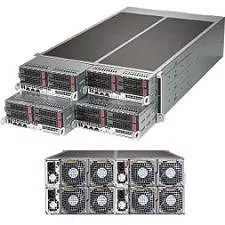 Supermicro SYS-F628R3-FT 4U 4 Node RM Barebone - C612 Express Chipset - LGA 2011-v3 - 2x CPU