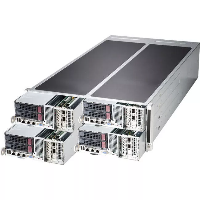 Supermicro SYS-F627G3-F73PT+ 4U Rack Barebone - Intel C602 Chipset - 4 Nodes - 2X Socket R LGA-2011