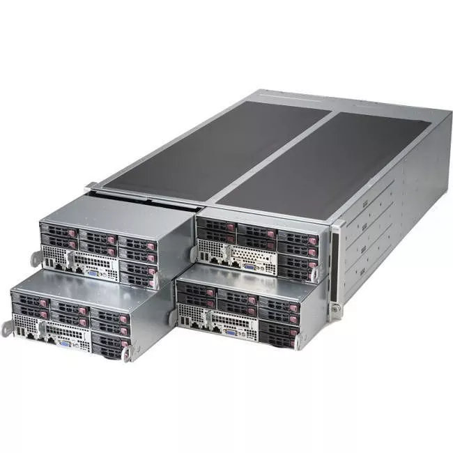 Supermicro SYS-F628R2-FC0 SuperServer 4U Rackmount Barebone System - C612 Chipset - LGA 2011-v3