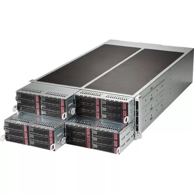 Supermicro SYS-F628R3-RTBN+ Barebone System - 4U Rackmount - C612 - 4x Nodes - LGA 2011-v3 - 2x CPU
