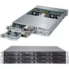 Supermicro SYS-6028TP-HTR 2U Rack Barebone - Intel C612 Express Chipset - 4x Node - 2x CPU