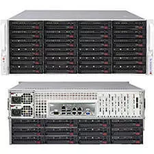 Supermicro SSG-6047R-E1R36L Barebone System - 4U - Intel C602J Chipset - Socket R LGA-2011 - 2x CPU