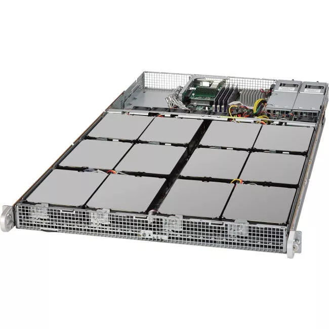 Supermicro SSG-5018A-AR12L 1U Rack Barebone - 1X Intel Atom C2750 8 Core DDR3 SDRAM