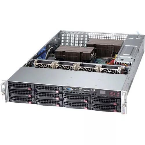 Supermicro SYS-6027AX-TRF-HFT1 2U Rack Barebone - Intel C602 Chipset - 2X Socket R LGA 2011