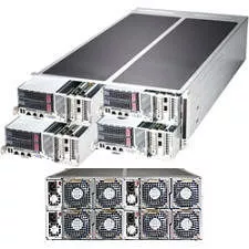 Supermicro SYS-F627R3-F72+ 4U Rack Barebone - Intel C602 Chipset - 4X Nodes - 2X Socket R LGA-2011
