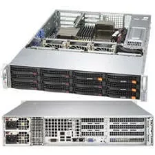 Supermicro SYS-6027R-CDNRT+ 2U Rack Barebone - Intel C602 Chipset - 2X Socket R LGA-2011