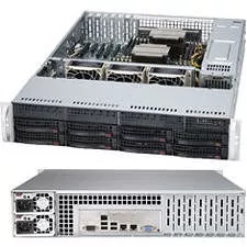Supermicro SYS-6027R-72RFT 2U Rack-mount Barebone - Intel C602 Chipset - Socket R LGA-2011 - 2x CPU