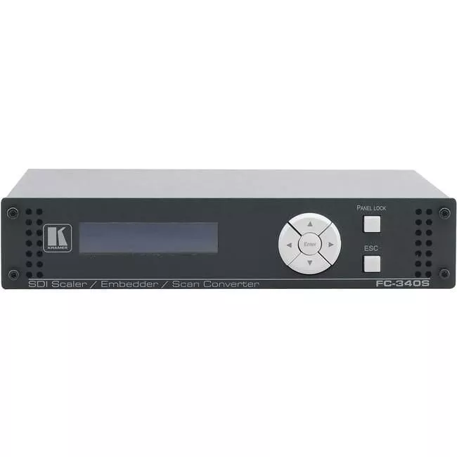 Kramer FC-340S 3G HD−SDI/HD-SDI/SDI Cross Conve-r w/Audio Embedder & DeEmbe