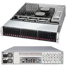 Supermicro SSG-2028R-E1CR24H 2U RM Barebone - C612 Chipset - LGA 2011-v3 - 2x Processor