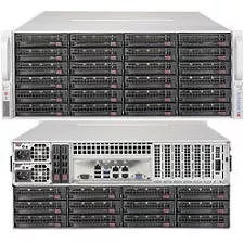 Supermicro SSG-6048R-E1CR36H 4U Rack Barebone - Intel C612 Chipset - 2x Socket LGA 2011-v3