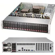 Supermicro SSG-2028R-ACR24L 2U Rack Barebone - Intel C612 Chipset - Socket LGA 2011-v3 - 2 x CPU