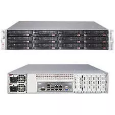 Supermicro SSG-6027R-E1CR12L 2U RM Barebone - C602J Chipset - LGA-2011 - 2x CPU