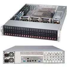 Supermicro SSG-2027R-AR24NV Barebone - Intel C602 Chipset - Socket R LGA-2011 - 2x CPU