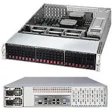 Supermicro SSG-2027R-E1CR24N 2U Rackmount Barebone - C602 Chipset - LGA-2011 - 2x CPU