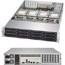 Supermicro SSG-6028R-E1CR16T 2U Rack Barebone - Intel C612 Chipset - Socket LGA 2011-v3 - 2 x CPU