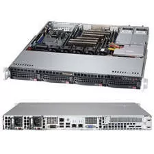 Supermicro SYS-6017R-M7RF 1U RM Barebone - Intel C602J Chipset - LGA-2011 - 2x CPU