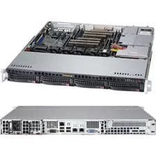 Supermicro SYS-6017R-M7UF 1U RM Barebone - Intel C602J Chipset - LGA-2011 - 2x CPU